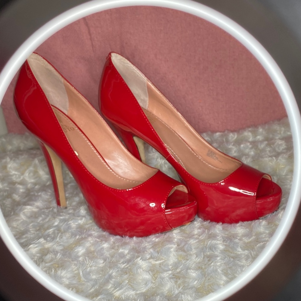 Vince Camuto Red Heels